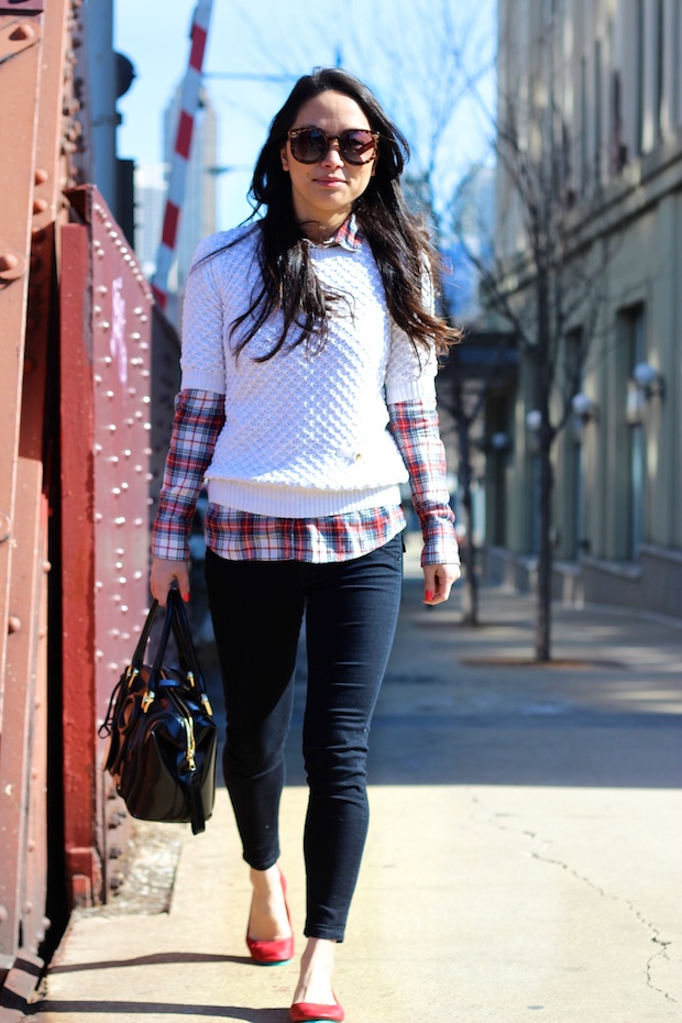 tieks, plaid, tartan, flats, winter style