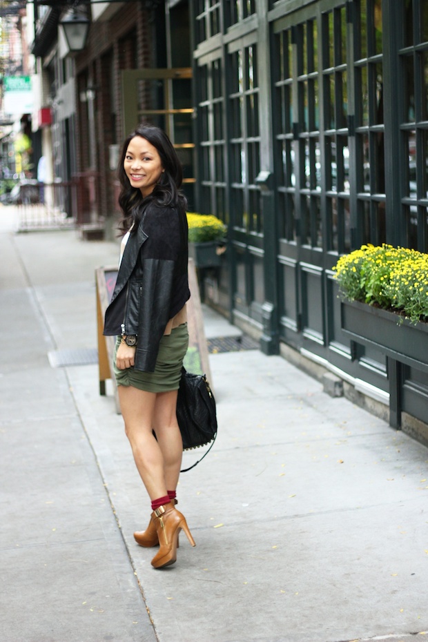 vince camuto sultra booties, brown booties, cognac booties, personal style bloggers, petite blogger, fall style inspiration