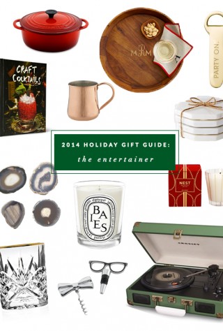 holiday gift guide entertainer, holiday gift guide, gifts for the entertainer, hostess gifts