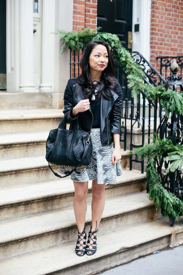 piperlime moments of chic, sabine lace top, townsen skirt, fit and flare skirt, nyc fashion bloggers