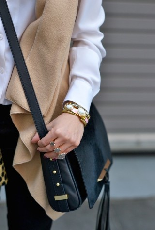 kendra scott, camel and black, camilyn beth, over the knee boots, christine petric, new york bloggers, petite bloggers