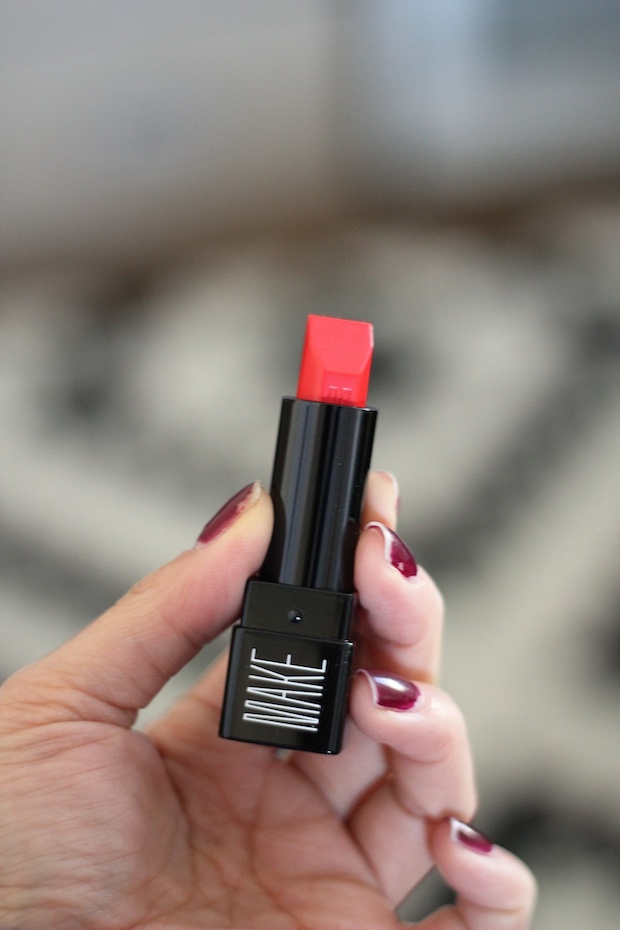 make makeup, makeup routine, beauty refresh, red lipstick
