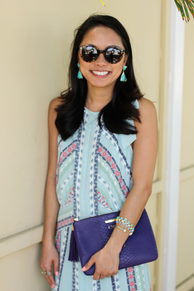 bcbgmaxazria dress, neiman marcus dress, puerto rico, kendra scott, via maya, giginew york