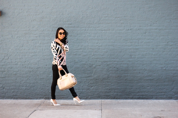 black ripped jeans, proenza schouler, illesteva sunglasses, white pumps, gianvito rossi, the view from 5 ft. 2, christine petric