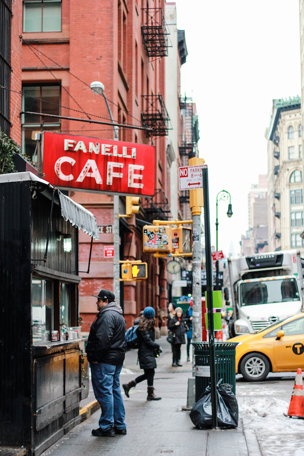 new york city, fanelli cafe, soho nyc