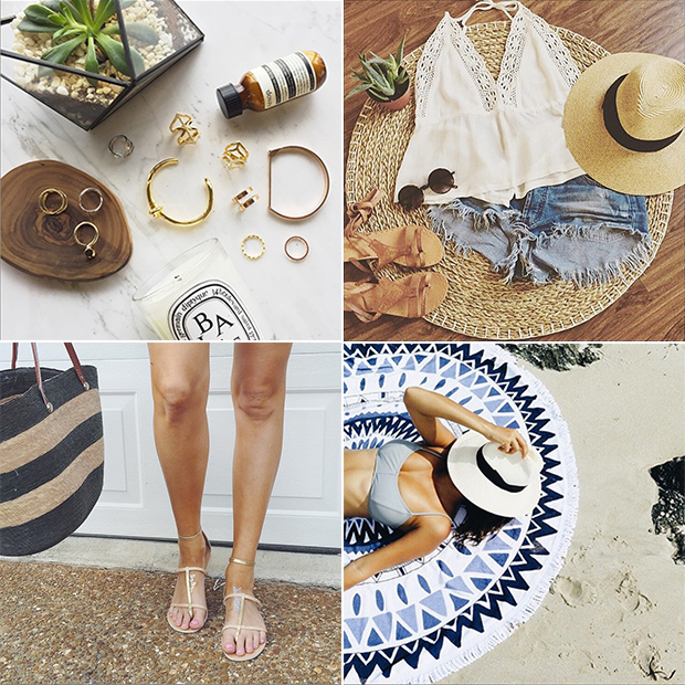 discovering instagram accounts, effin shop, wanderlust and co, the beach people, cocobelle sandals