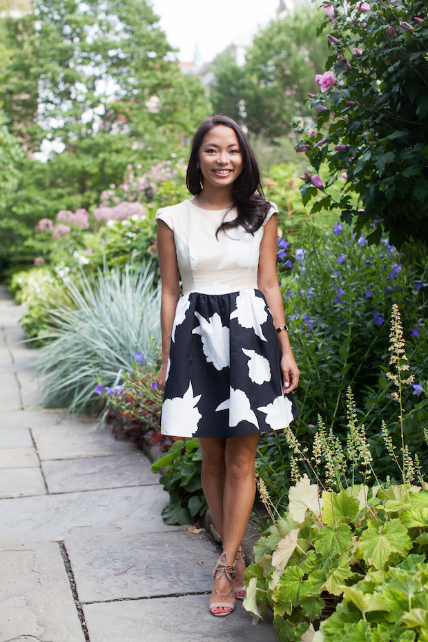 anthropologie dresses, troubadour, contrast study dress, christine petric, the view from 5 ft. 2, anthropologie petites, cocktail dress