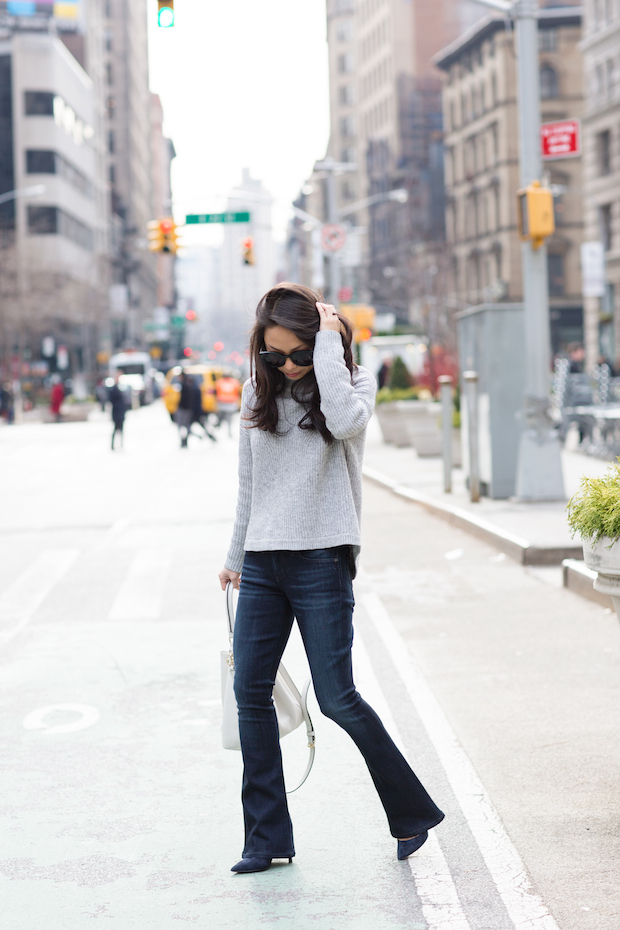 anthropologie, citizens of humanity, emmanuelle jeans, flare jeans, christine petric, the view from 5 ft. 2