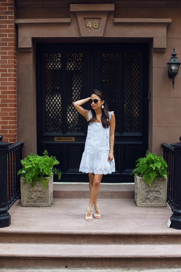 tularosa dress, christine petric, the view from 5 ft. 2, summer dresses, new york bloggers