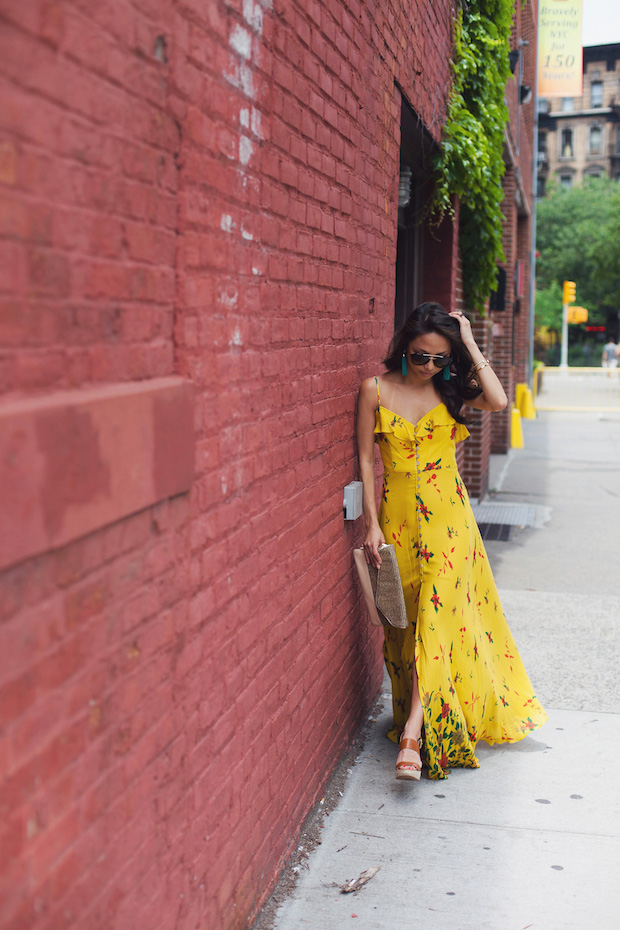 la playa maxi dress, summer dress,  dresses under $100, christine petric, the view from 5 ft. 2