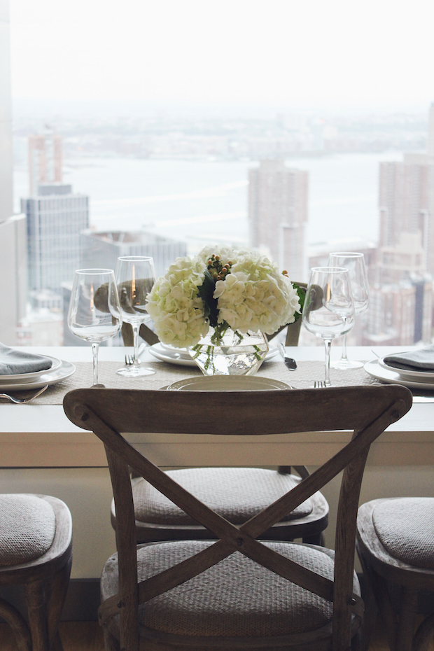 dining room, inspiration, tablescape, world market, wood dining chairs, rattan