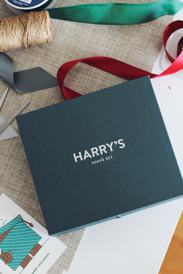 harrys shave kit, gifts for men, shave kit