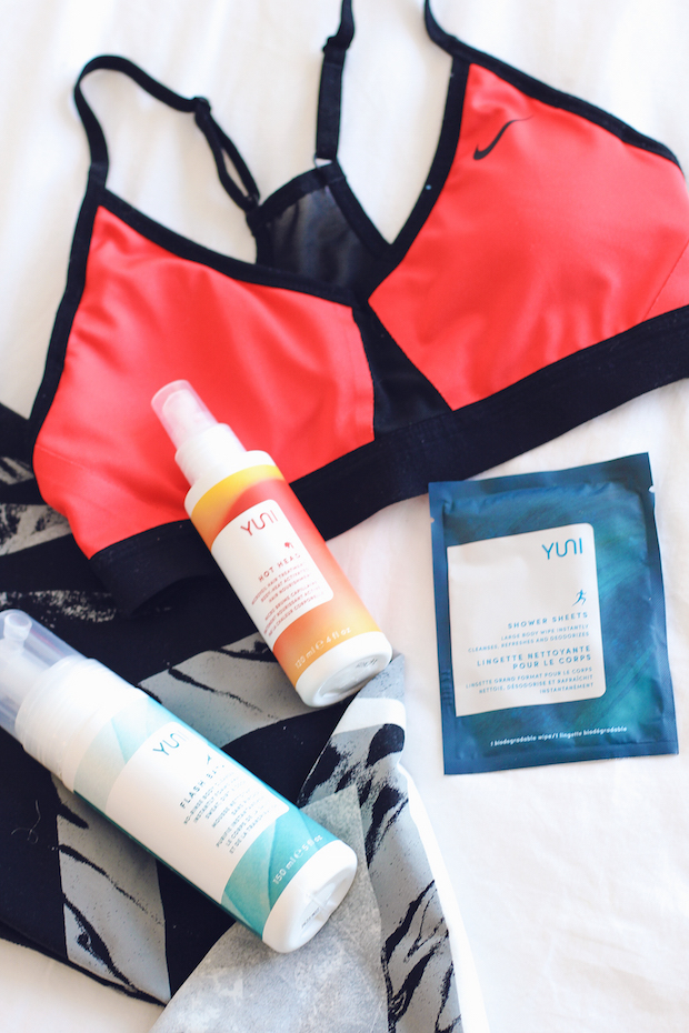 yuni beauty, workout cleansers