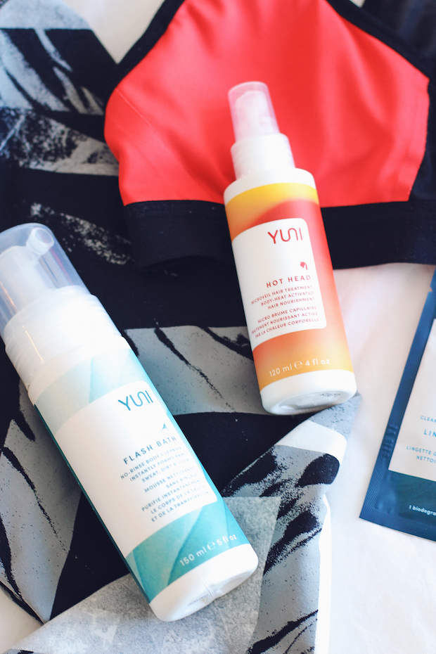 yuni beauty, workout cleansers