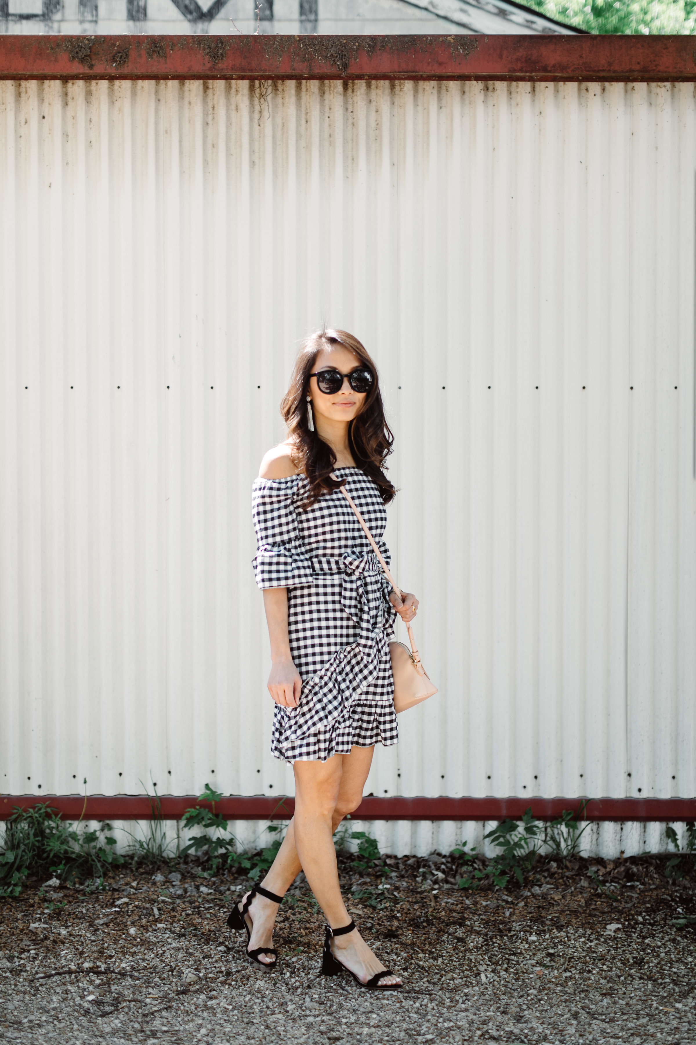 gingham dress, gingham, dresses under $50, southern style, the view from 5 ft. 2, petite dresses