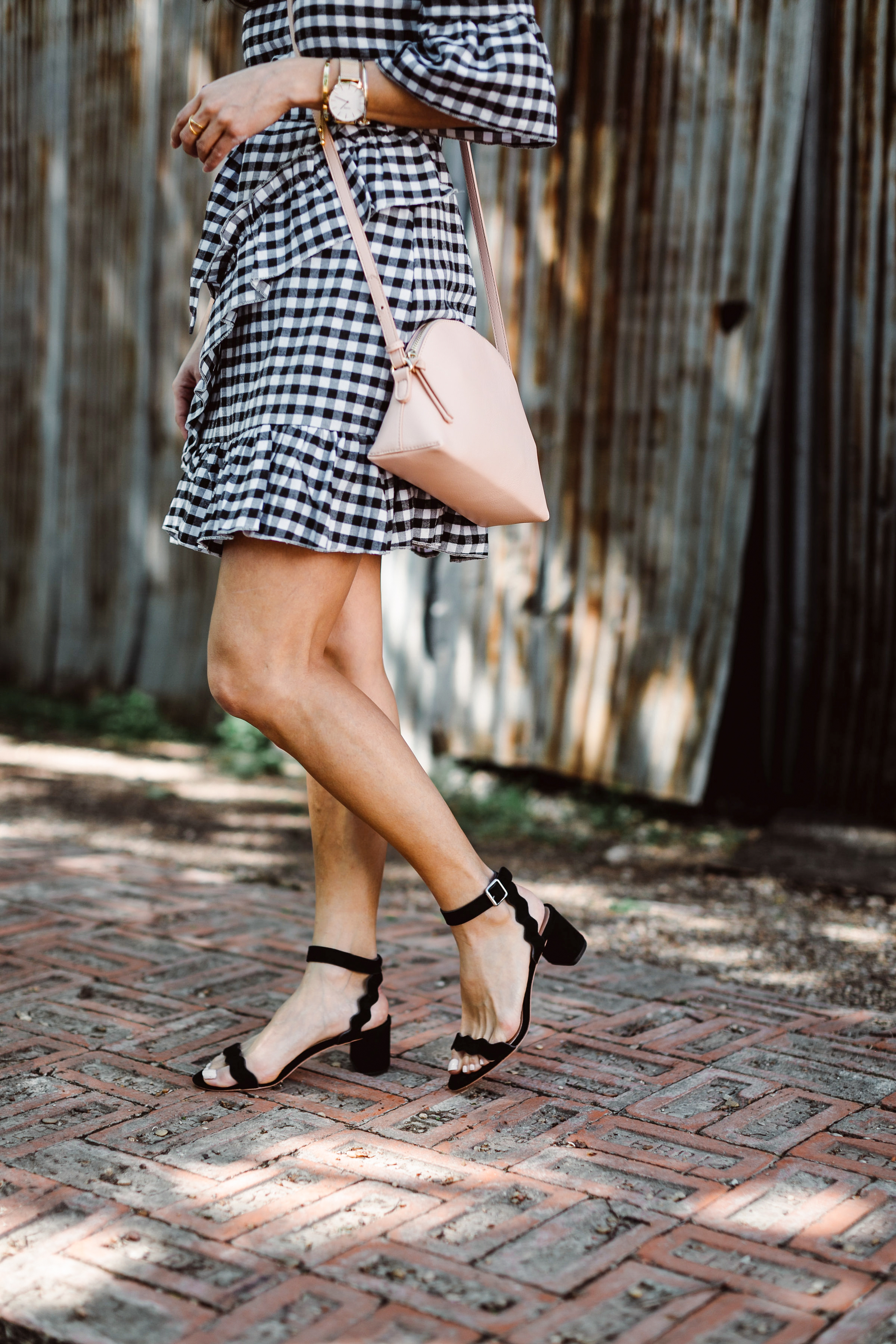 gingham dress, gingham, dresses under $50, southern style, the view from 5 ft. 2, petite dresses