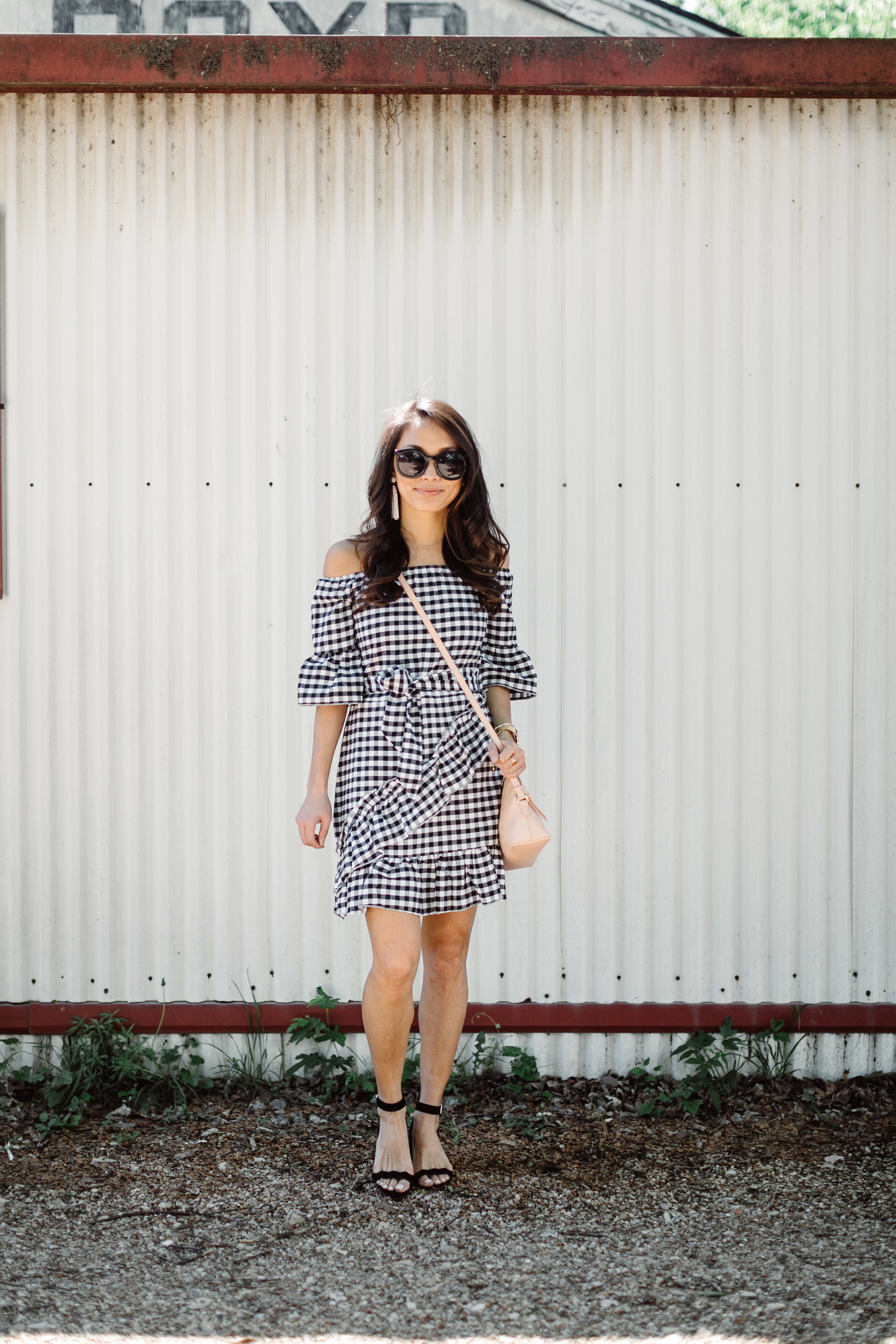 gingham dress, gingham, dresses under $50, southern style, the view from 5 ft. 2, petite dresses