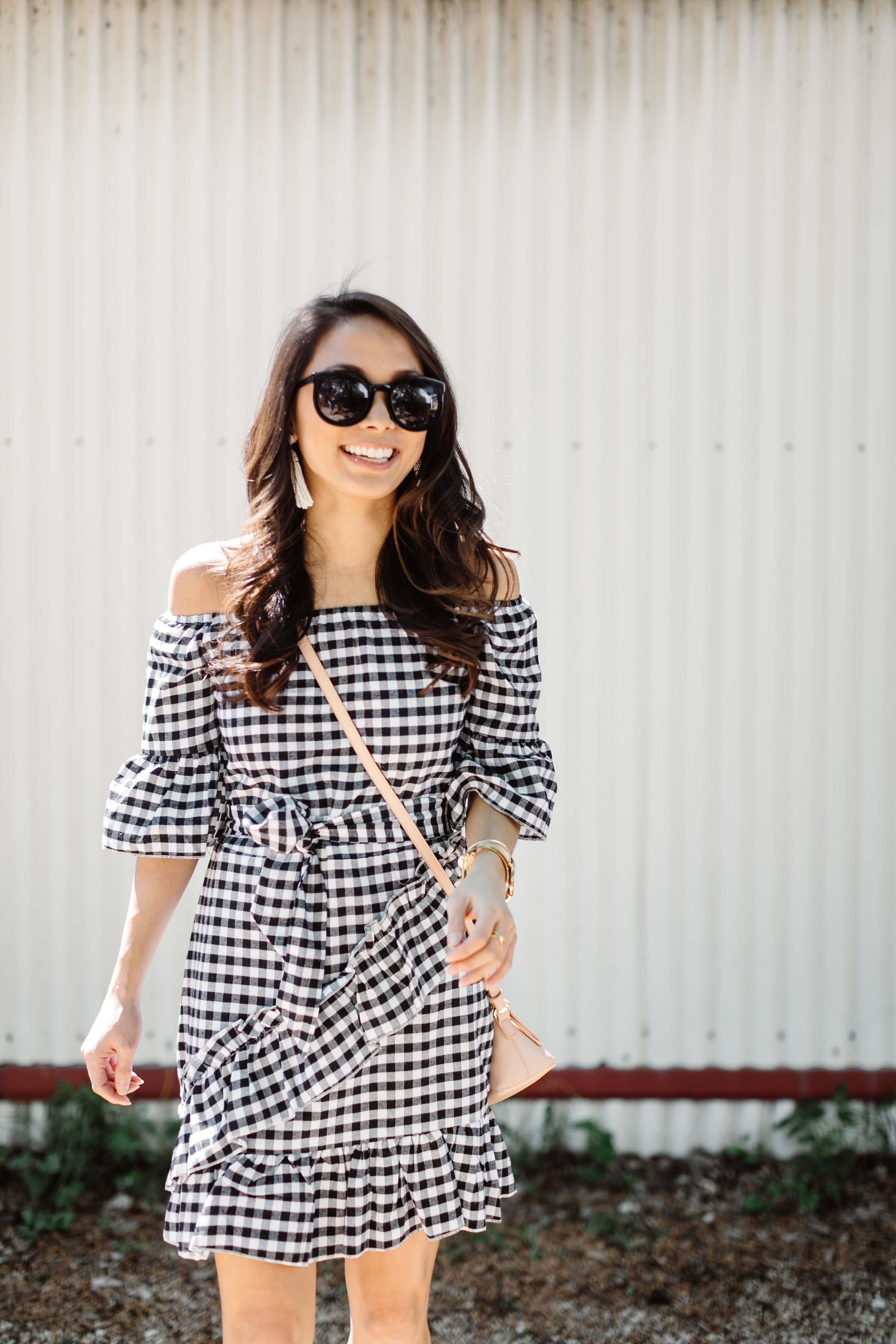gingham dress, gingham, dresses under $50, southern style, the view from 5 ft. 2, petite dresses
