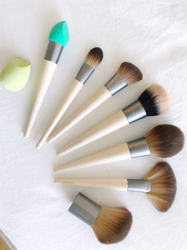 ecotools makeup brushes, makeup brush 101