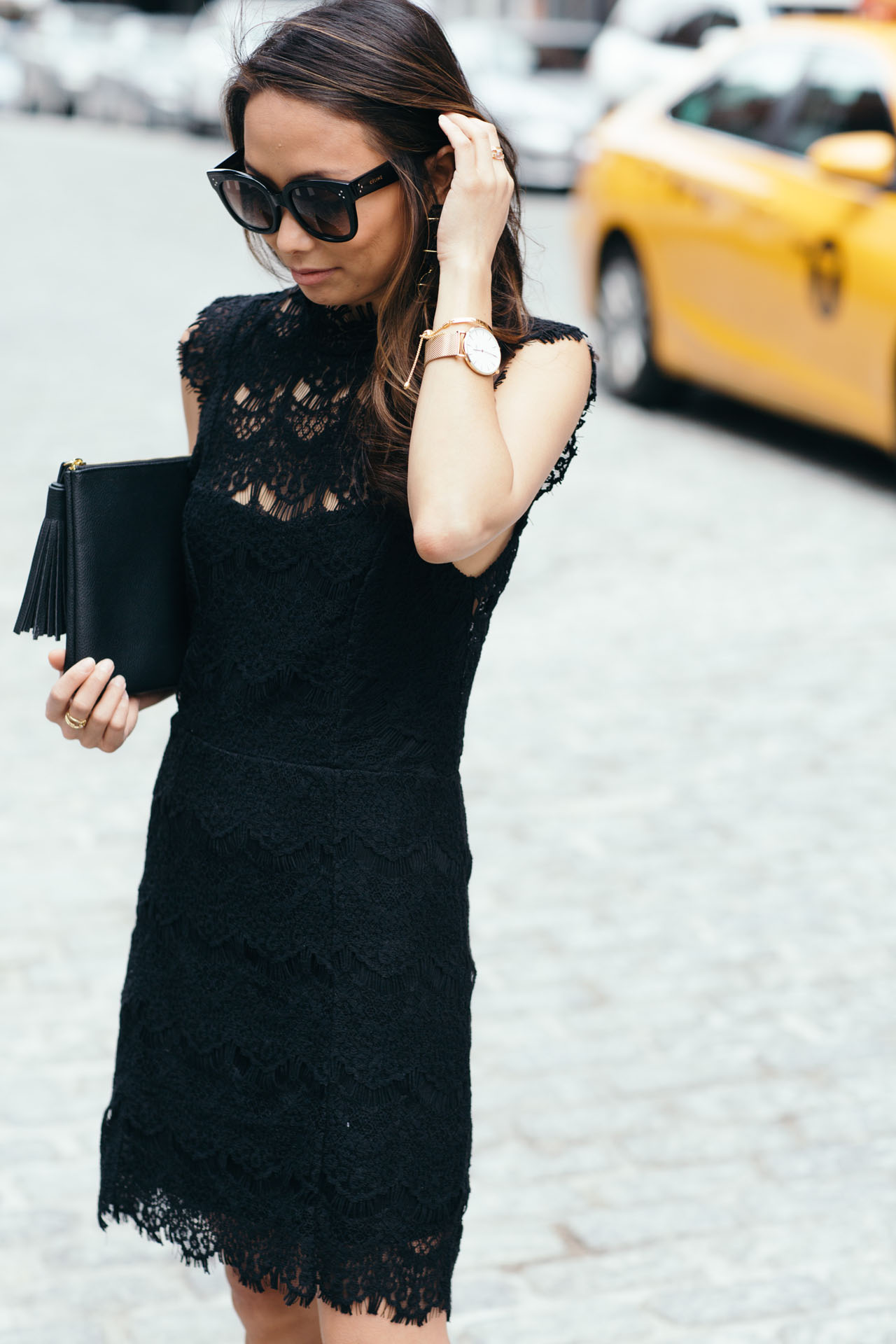free people, lace dress, lace black dress, dresses under $100, petite bloggers, the view from 5 ft. 2, christine petric