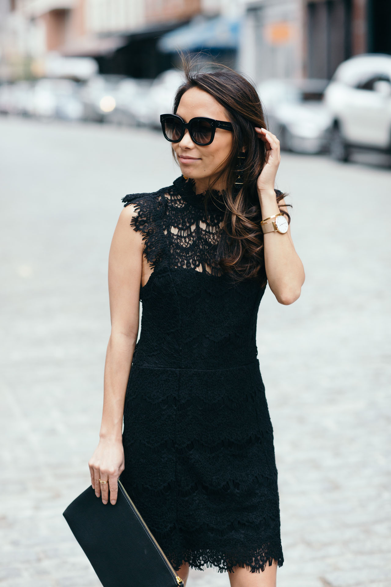 free people, lace dress, lace black dress, dresses under $100, petite bloggers, the view from 5 ft. 2, christine petric