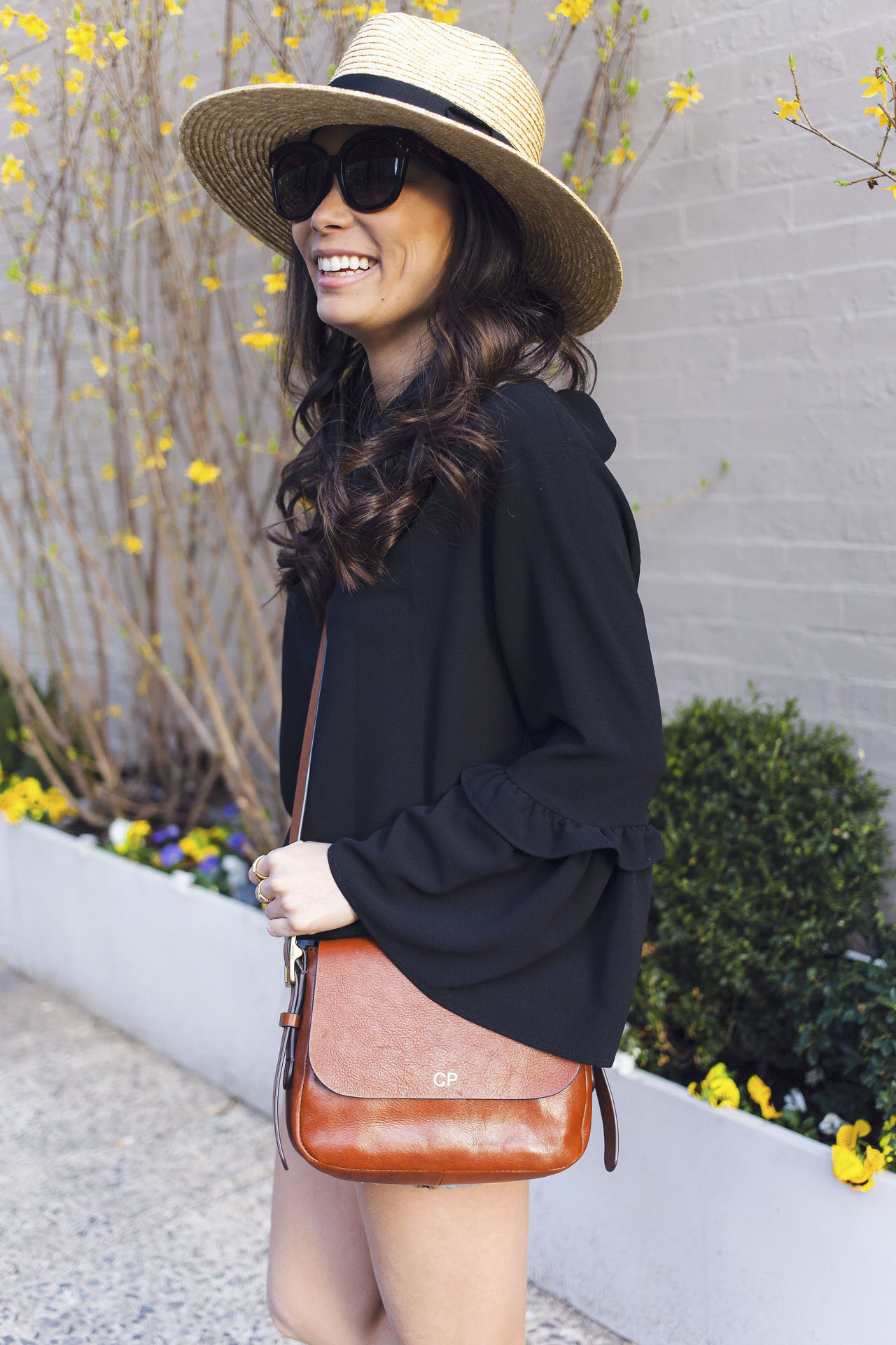 straw hat, summer hats, loeffler randall sandals, petite bloggers, the view from 5 ft. 2