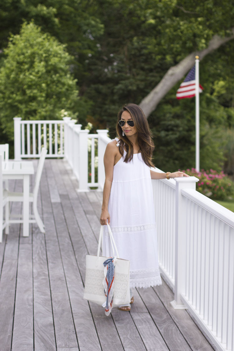 old navy, white dress, 4th of july outfit inspiration, fourth of july