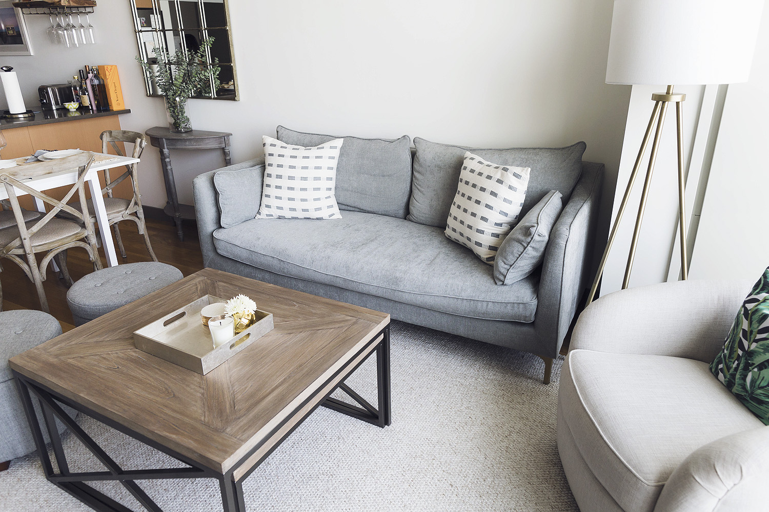 Interior Define, Caitlin Sofa, how to choose a sofa, custom sofas, the view from 5 ft. 2, living room inspiration
