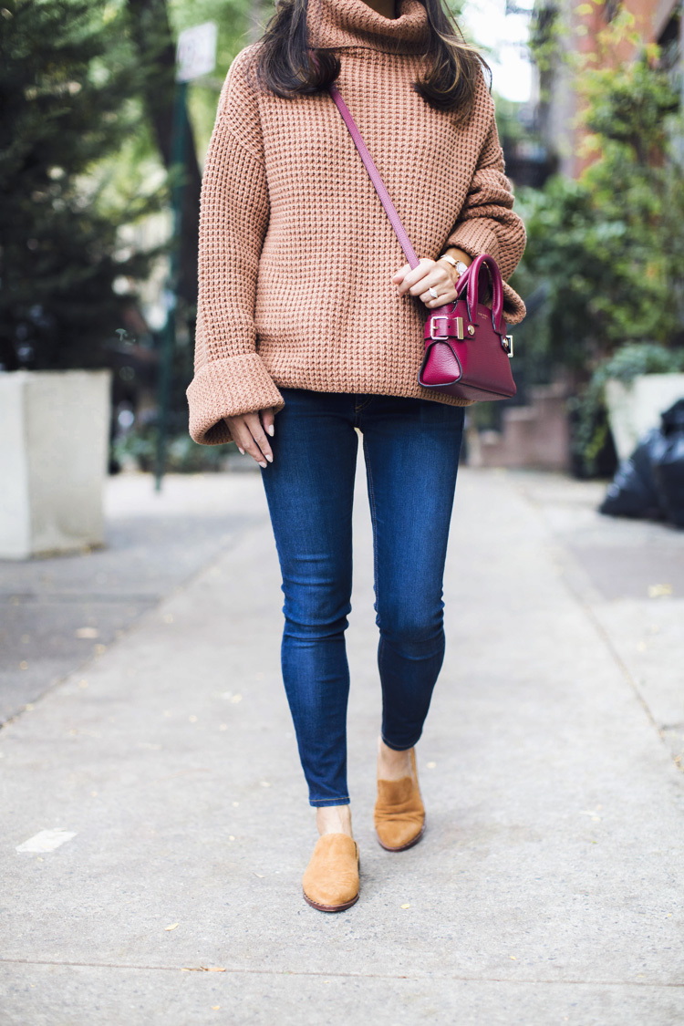 sweaters, free people sweater, mules, fall style