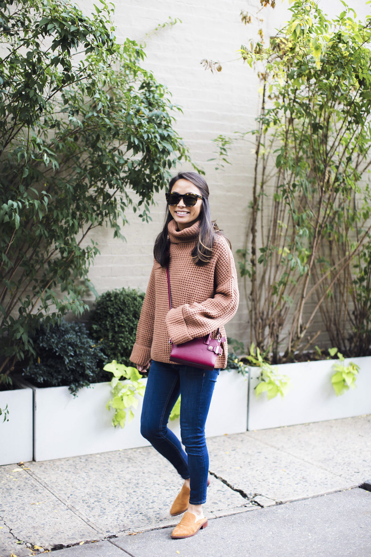 sweaters, free people sweater, mules, fall style