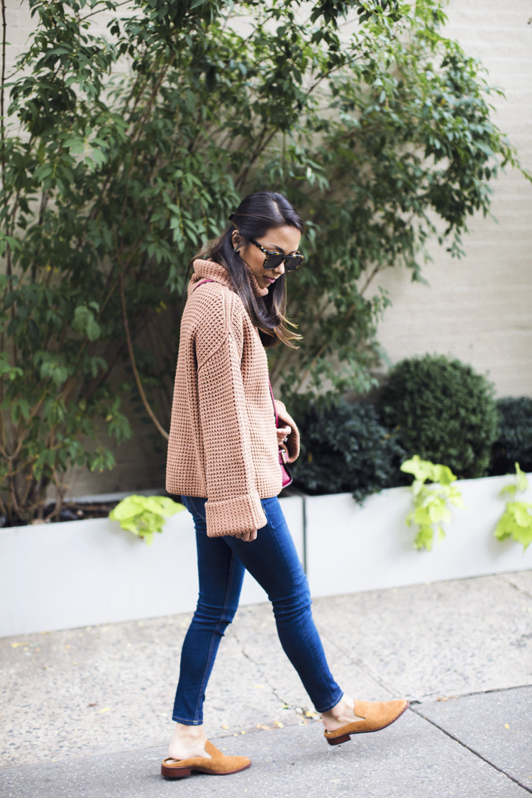 sweaters, free people sweater, mules, fall style