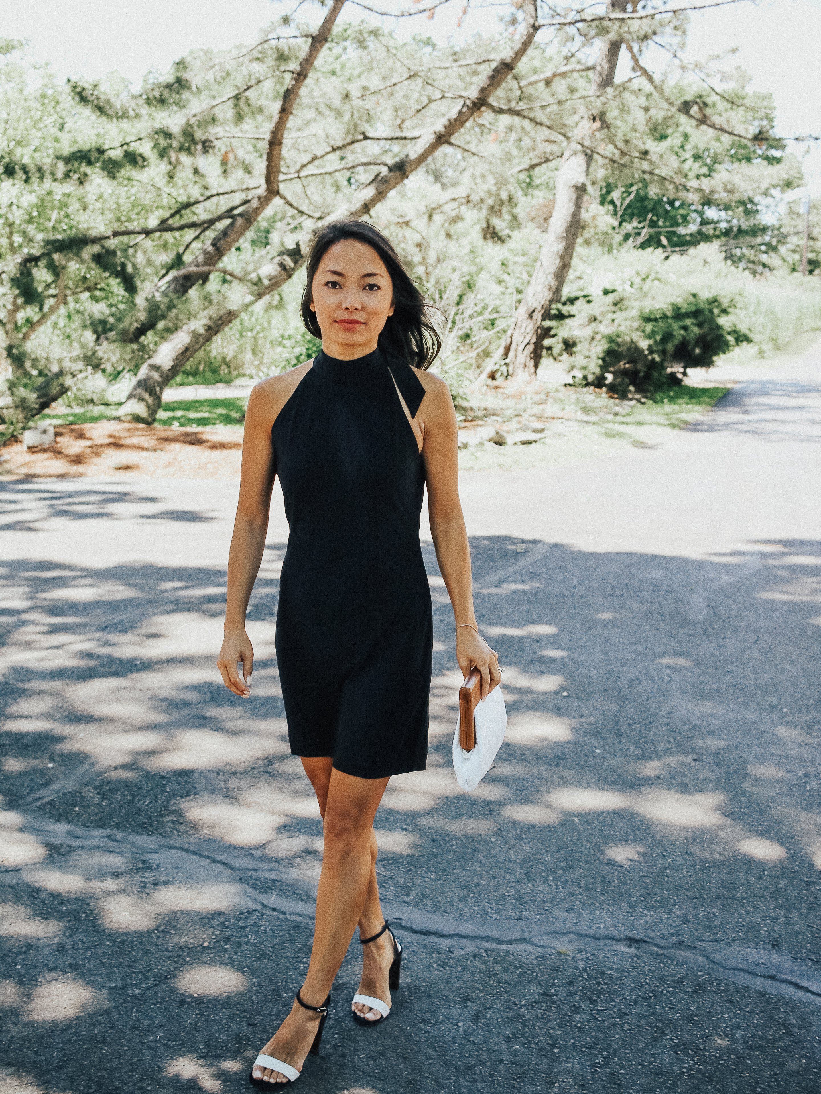 summer black dress