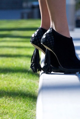 camilla skovgaard, tassel heels, booties