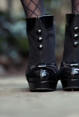 tuxedo booties, ankle booties, black booties, asos